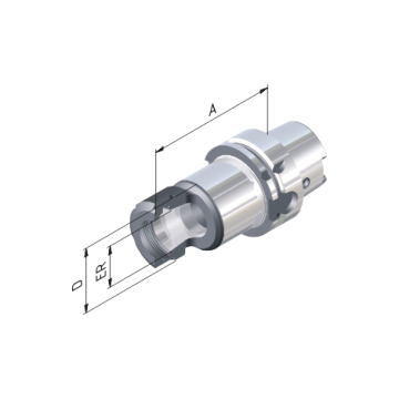 Oprawka zaciskowa ER HSK-A 63 - ER25 - 100, model: 606302-02