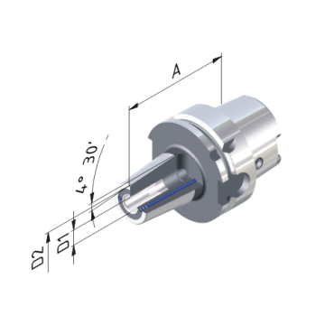 Oprawka termokurczliwa cool tool HSK-A 63 - 16 - 75, model: 6063219-06