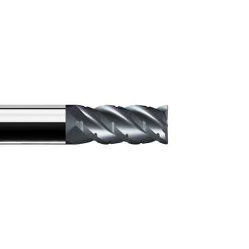Frez średnio-zgrubny 45° z  łamaczem wióra 6.0x57 Z=4 TiAlN